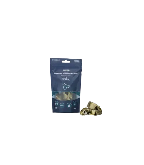 Peaux de poissons séchées