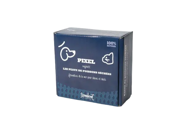 Peaux de poissons séchées