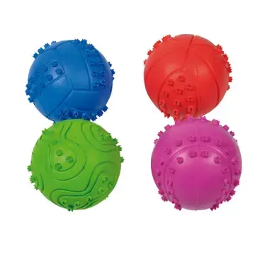 Balle sonore pour chien (Rouge)