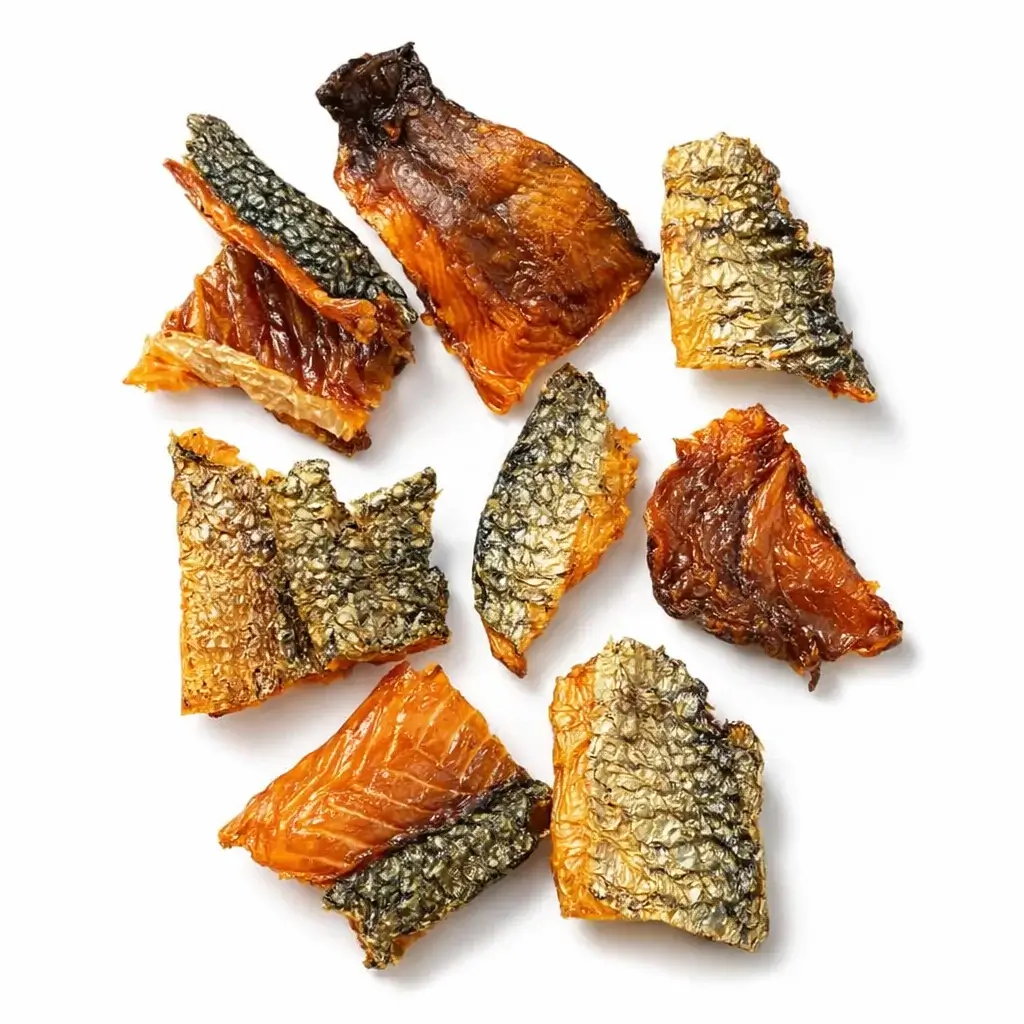 Morceaux de saumon tendre pour chiens et chats