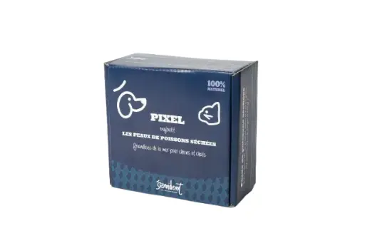 Peaux de poissons séchées