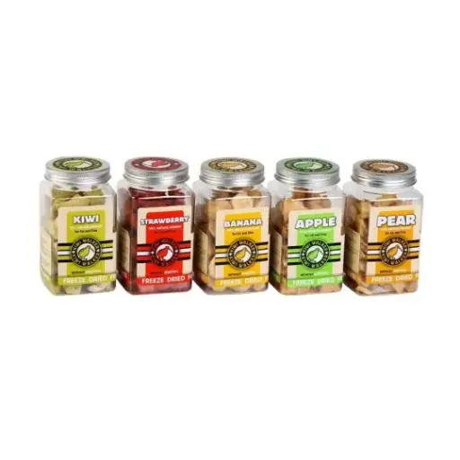 Friandises lyophilisées 100 % fruits